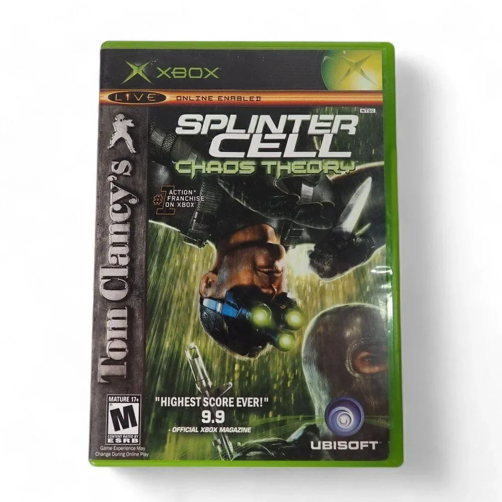 Tom Clancy's Splinter Cell: Chaos Theory (Microsoft Xbox, 2005)